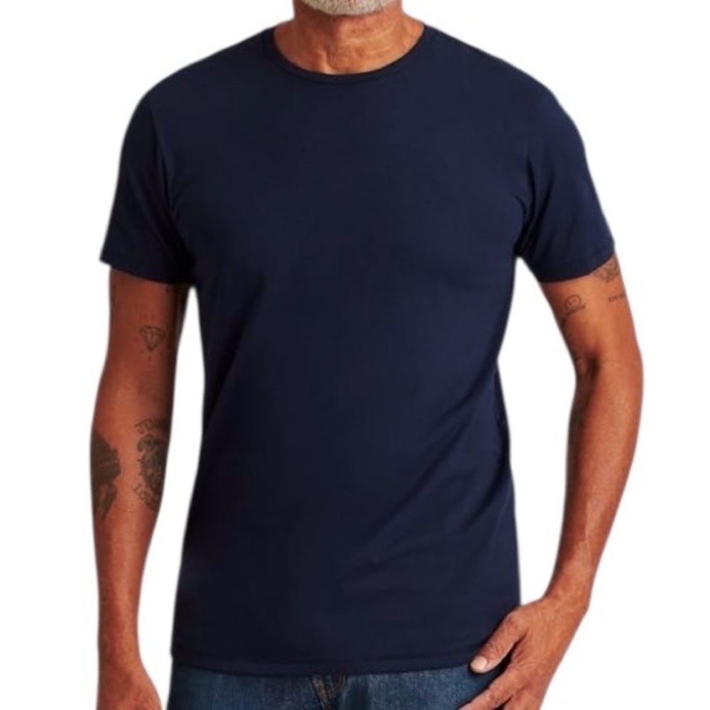 Bonobos soft brushed slim fit tee (navy blue)